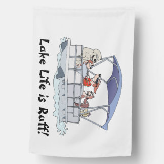 Fun Pontoon Flag for the House 