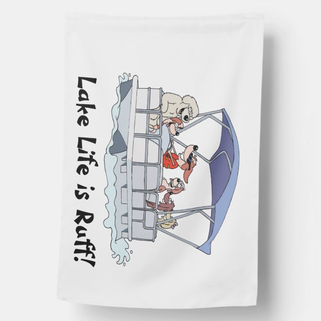 Fun Pontoon Flag for the House  (Front)