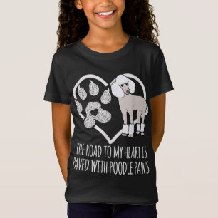 Fun Poodle Dog Lover Gifts Women Cute Meme Saying  T-Shirt