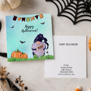 Fun Pop By Happy Halloween Note Card