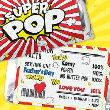 Fun Pop Corn SUPER POP! Funny Nutritional Value