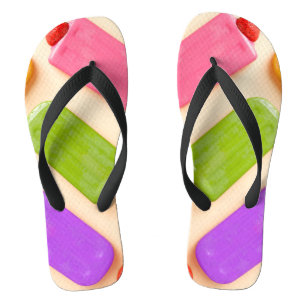 Fun Popsicle, Ice Lolly Flip Flops