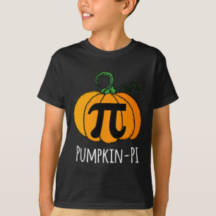 Fun Pumpkin Pi Halloween Costume Math Day Orange T-Shirt