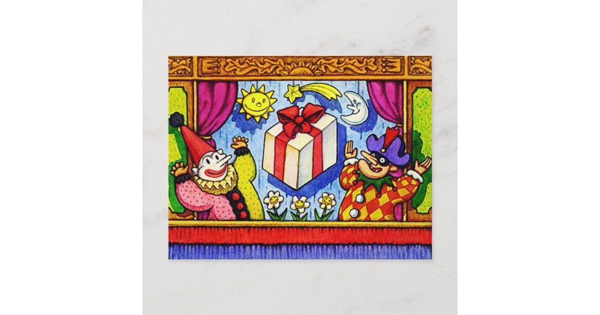 FUN PUPPET PARTY THEME BIRTHDAY INVITE INVITATION | Zazzle.com