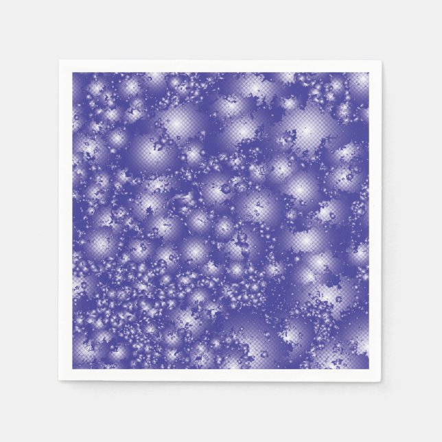 Fun PURPLE Abstract Ink Super Splash pattern Napkins (Front)