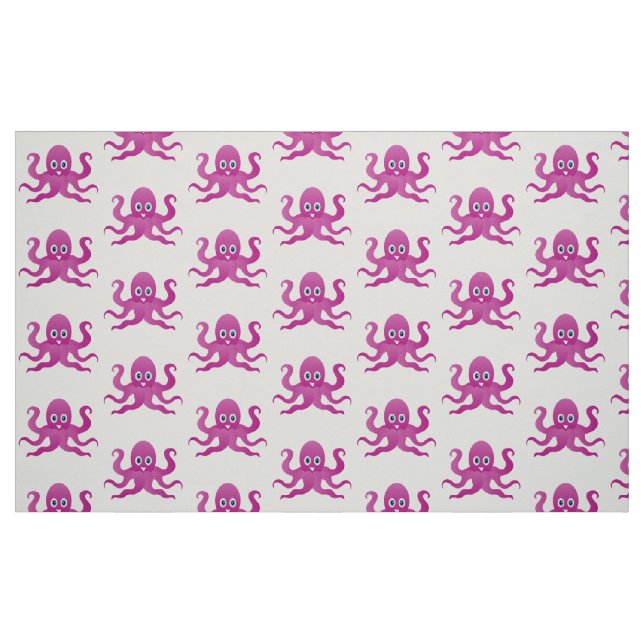 Fun purple octopi fabric (Fat Quarter)