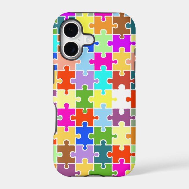 Fun Puzzle Iphone Case (Back)