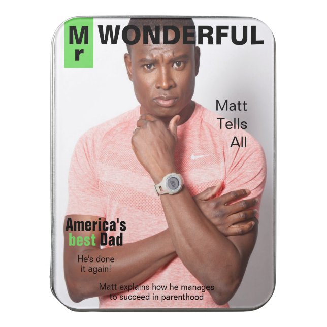Fun Puzzle // Magazine Cover // Add Your Photo (Lid Vertical)