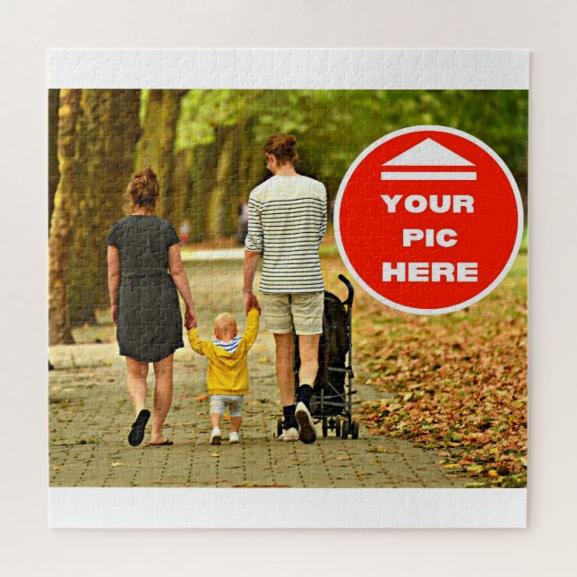 Fun! Puzzle - Personalized - 20" x 20", 676 pieces (Horizontal)