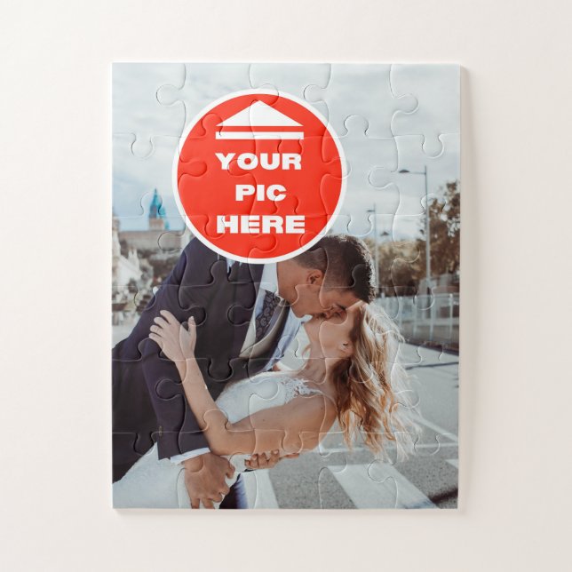 Fun! Puzzle - Personalized - 30 oversized Pieces  (Vertical)