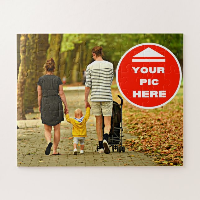 Fun! Puzzle - Personalized - 56 oversized Pieces (Horizontal)