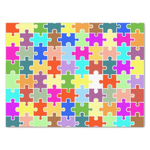 Fun Puzzle Tissue Paper