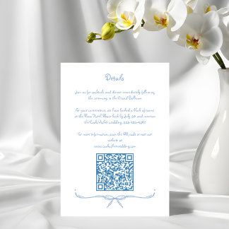 Fun Quirky Hand Drawn Doodle Wedding Enclosure Card