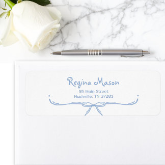 Fun Quirky Hand Drawn Doodle Wedding Label