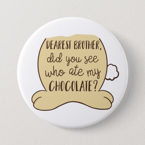 Fun Quote Easter Humor Bunny Butt Cottontail Button