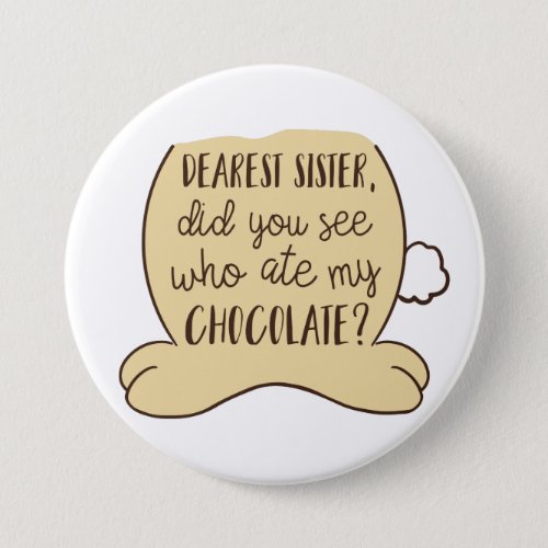 Fun Quote Easter Humor Bunny Butt Cottontail Cute Button