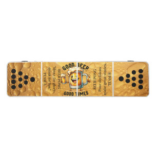 Fun quotes Custom Beer Pong Table