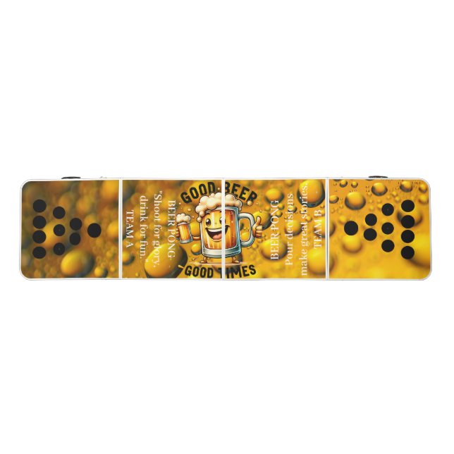 Fun quotes Custom Beer Pong Table (Top)