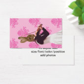 Fun rabbit playing violin (Desk)