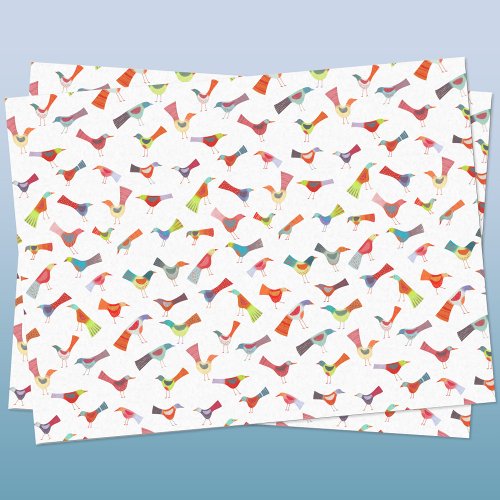 Fun Rainbow Bird Tissue Paper