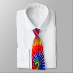 Fun Rainbow Colors Retro Tie Dye Far Out Neck Tie<br><div class="desc">This fun neck tie features a far out retro tie dye design in bright colors including red,  blue,  yellow and green. The primary colors will help you show some hippie pride and psychedelic style.</div>