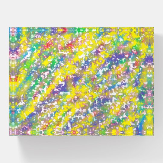 fun rainbow crayon colors paperweight zazzle com