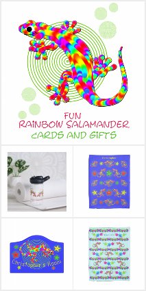 Fun Rainbow Salamader for Kids