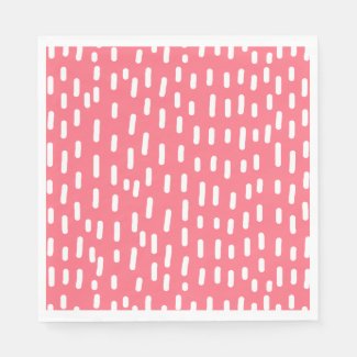 Fun Raspberry Pink Abstract Pattern