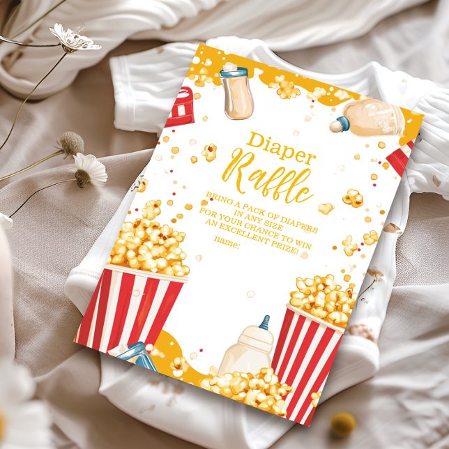 Fun Ready to Pop Baby Shower Enclosure Card (Creator Uploaded)