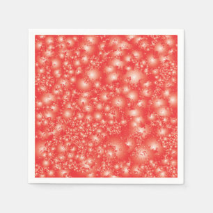 Fun RED Abstract Ink Super Splash pattern Napkins