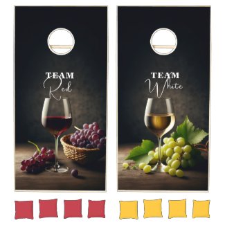 Fun Red Wine, White Wine Team Red Team White