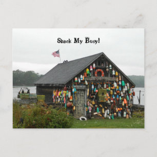 Fun Relationship Lingo Sounds risque Shack My Buoy Postcard