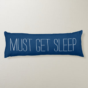 Fun & Relaxing Blue and White Must Get Sleep Body Pillow