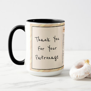 Fun Restaurant Style Mug