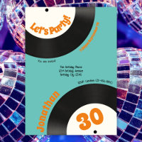 Fun Retro 30th Birthday 90s Music Vinyl Record