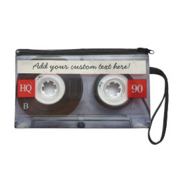 Red Mix Tape - 80s And 90s Retro Inspired Gift Luggage Tag