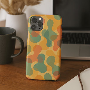 Fun Retro Classic Amorphous Shapes Art Pattern iPhone 11 Pro Max Case