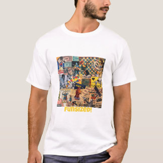 Fun retro collage t shirt