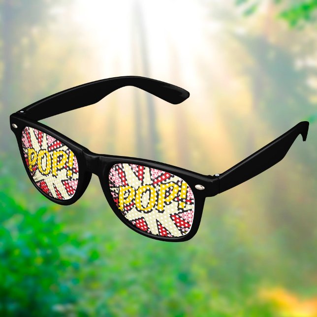 Fun Retro Comic Book POP Sunglasses (Creator Uploaded)