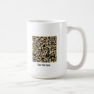 Fun Retro Custom 'you logo here" Coffee Mug