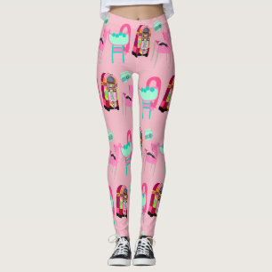 Fun retro Fifties Fiesta Leggings