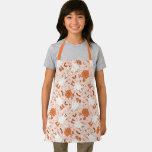 Fun Retro Ghost &amp; Jack-O-Lantern Pattern Apron