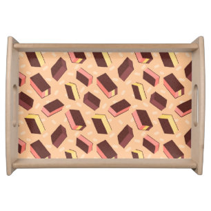 Fun Retro Neapolitan Ice Cream Sandwich Serving Tray