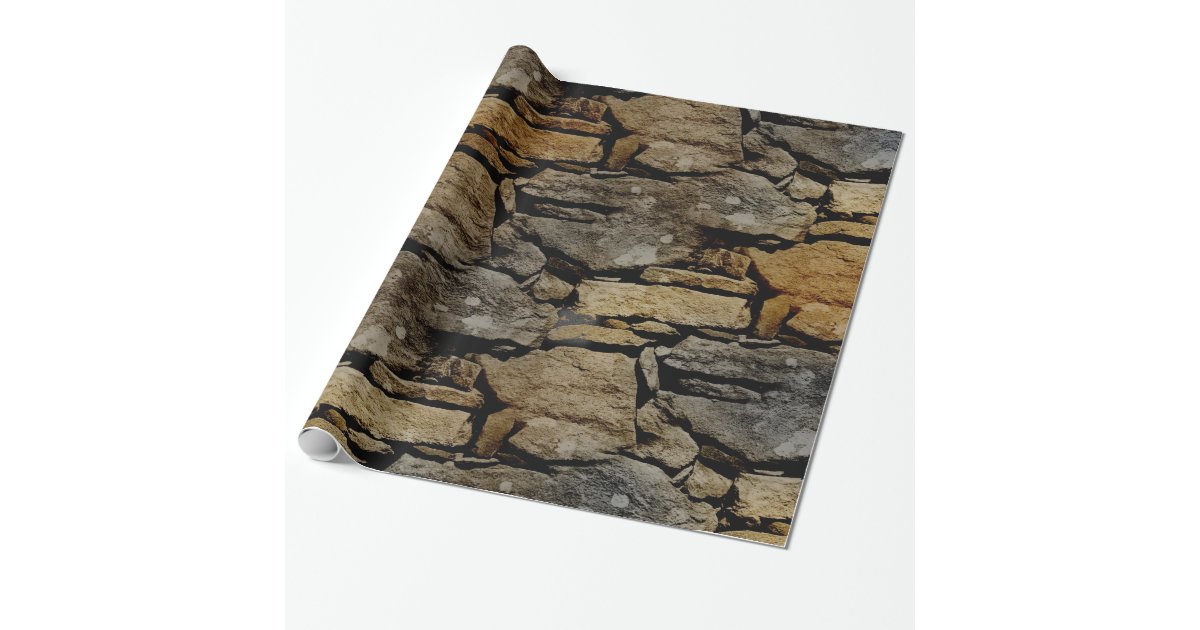 Fun Rock pattern wrapping paper | Zazzle