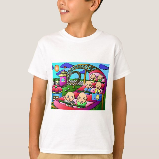 Fun Roller Coaster T-shirt (Front)
