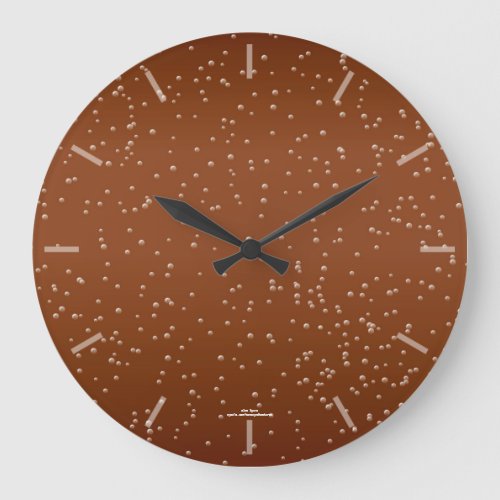 Fun Root Beer Bubbles Clock