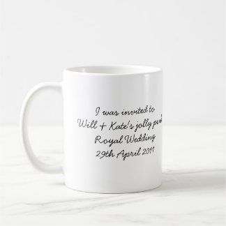 Fun Royal Wedding souvenir - Prince William & Kate Coffee Mug