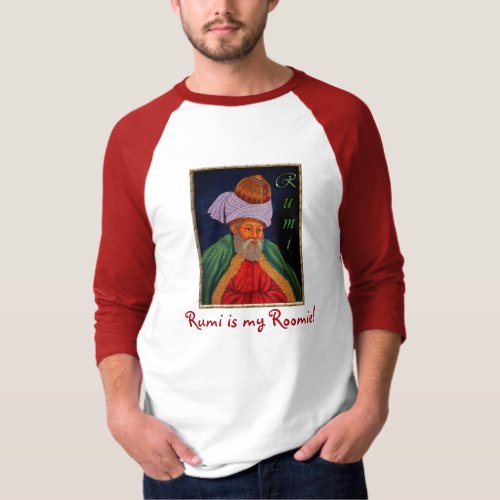 Fun Rumi Spiritual Sufi Mystic Art T_Shirt