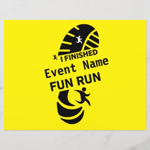 Fun Run Event Cause Charity Promotion Prize