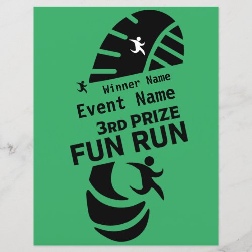 Fun Run Event Cause Charity Promotion Prize